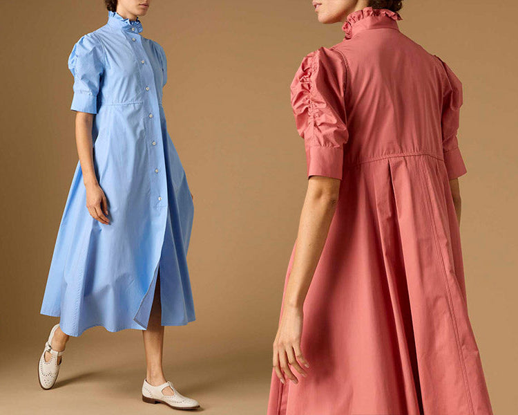 Iconic Collection - Venetia and Angelica dresses by Thierry Colson - Womenswear Paris