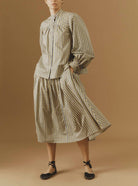 Front view of Yana Yellow Blouse - Pre Spring 2024 - Thierry Colson