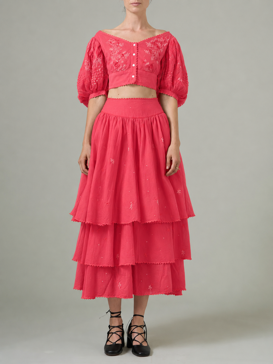 スカート Lily Sunocoff Romantic picnic petticoat スカート Lily
