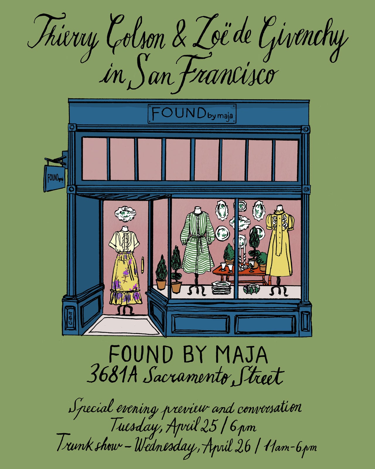 Trunk Show at @foundbymaja - San Francisco