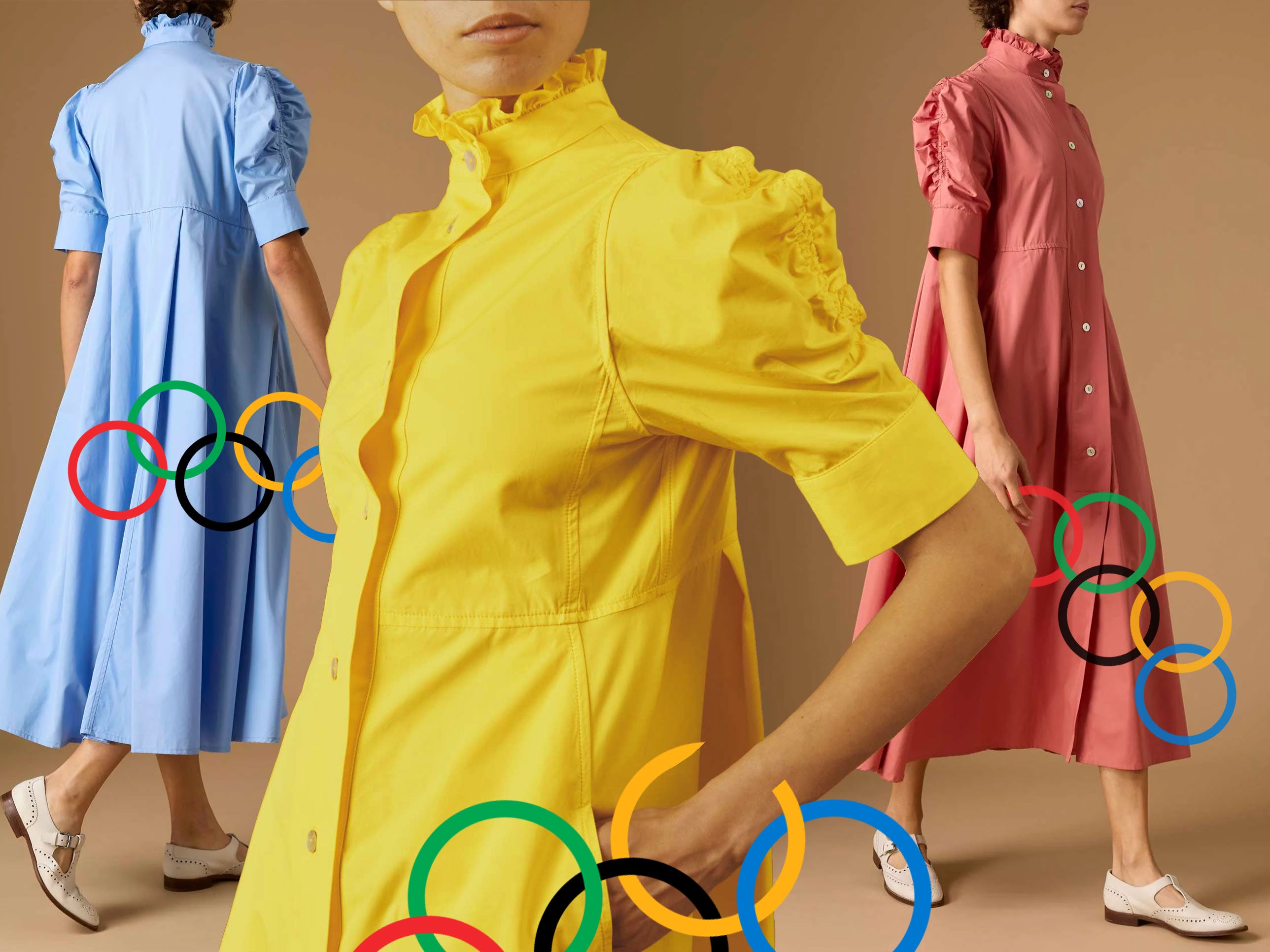 "Iconic Venetia dress" ready for Paris 2024 by Thierry Colson