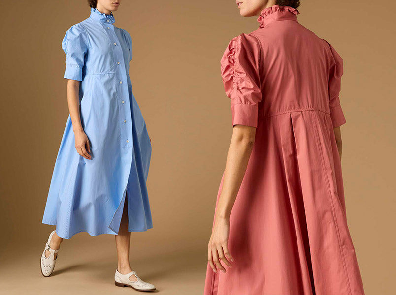 collection Iconic - Venetia and Angelica dresses by Thierry Colson - Womenswear Paris
