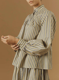 Detail of Yana Yellow Blouse - Pre Spring 2024 - Thierry Colson