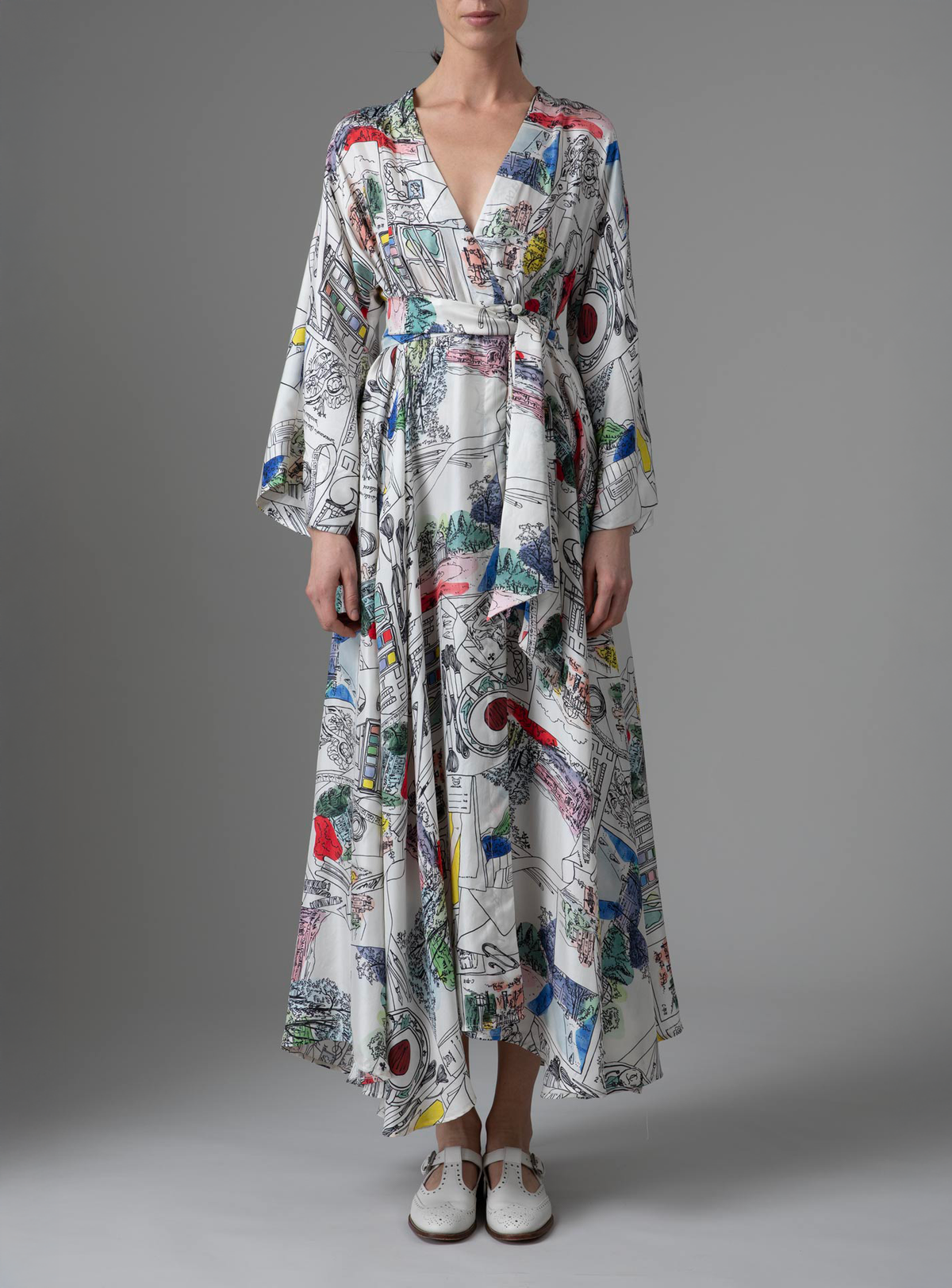 Almudena Dress - TCxSFP - Scarf pattern