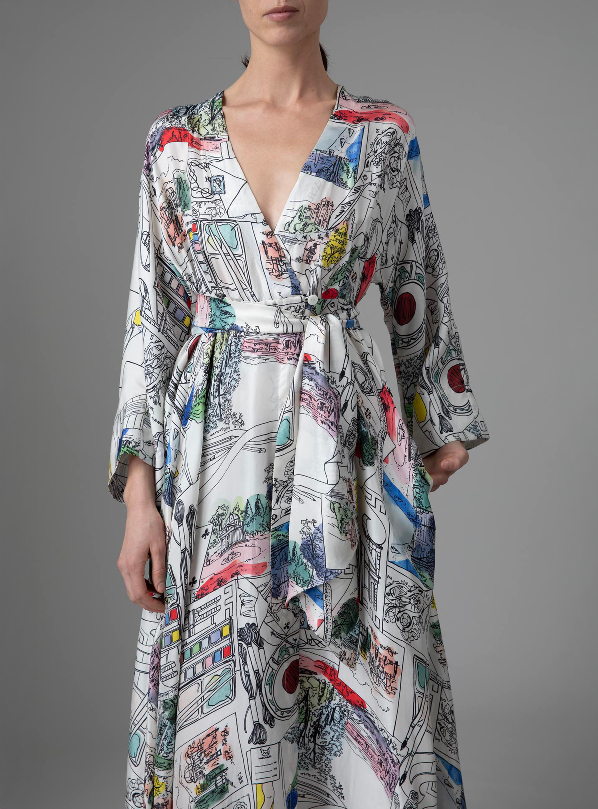 Almudena Dress - TCxSFP - Scarf pattern