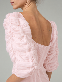 Artemisia Dress - Lotus Pink - Gilded Age Ruffles