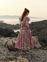 Thierry Colson Lookbook SS24 photographed by Stéphane Gautronneau - Ida top & Audrey Skirt