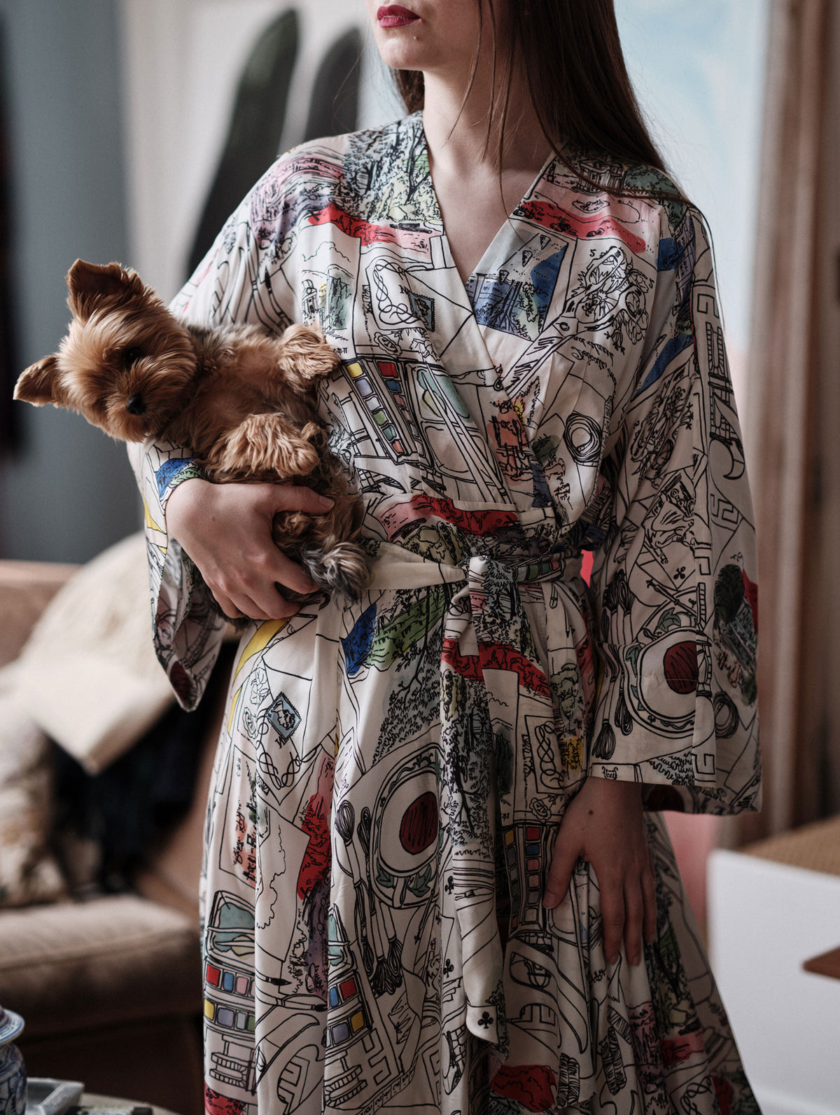 Almudena Dress - TCxSFP - Scarf pattern