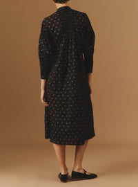 Back view of Yvana Black dress by Thierry Colson - Pre Spring 2024