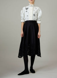 Vita Blouse - Pavilion Embroidery - Off White