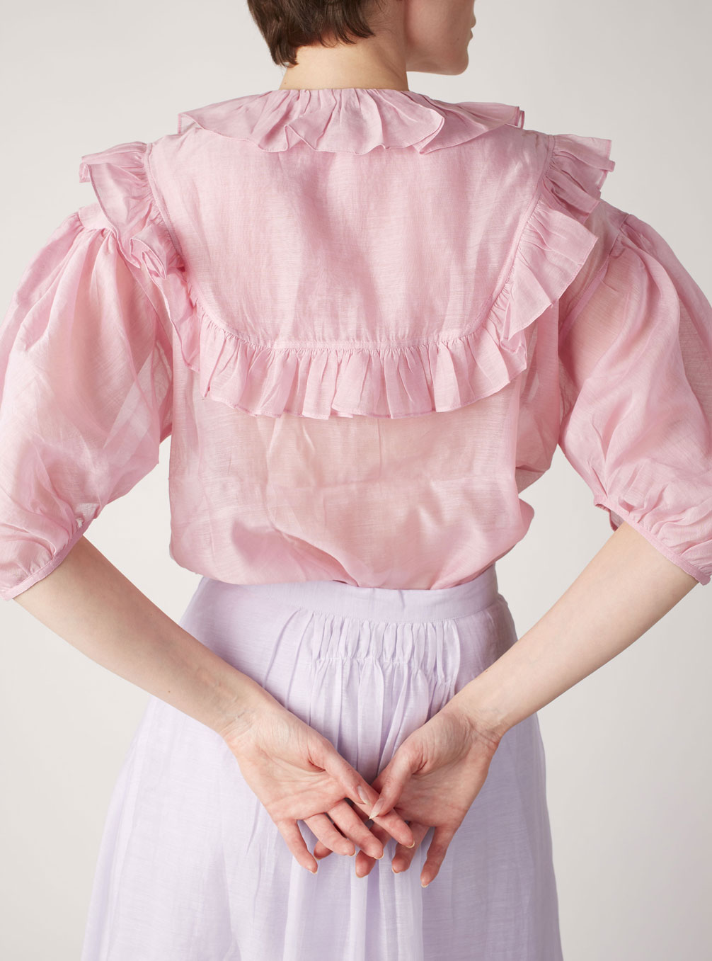 Vanina Blouse - Rose Petals - Lilac