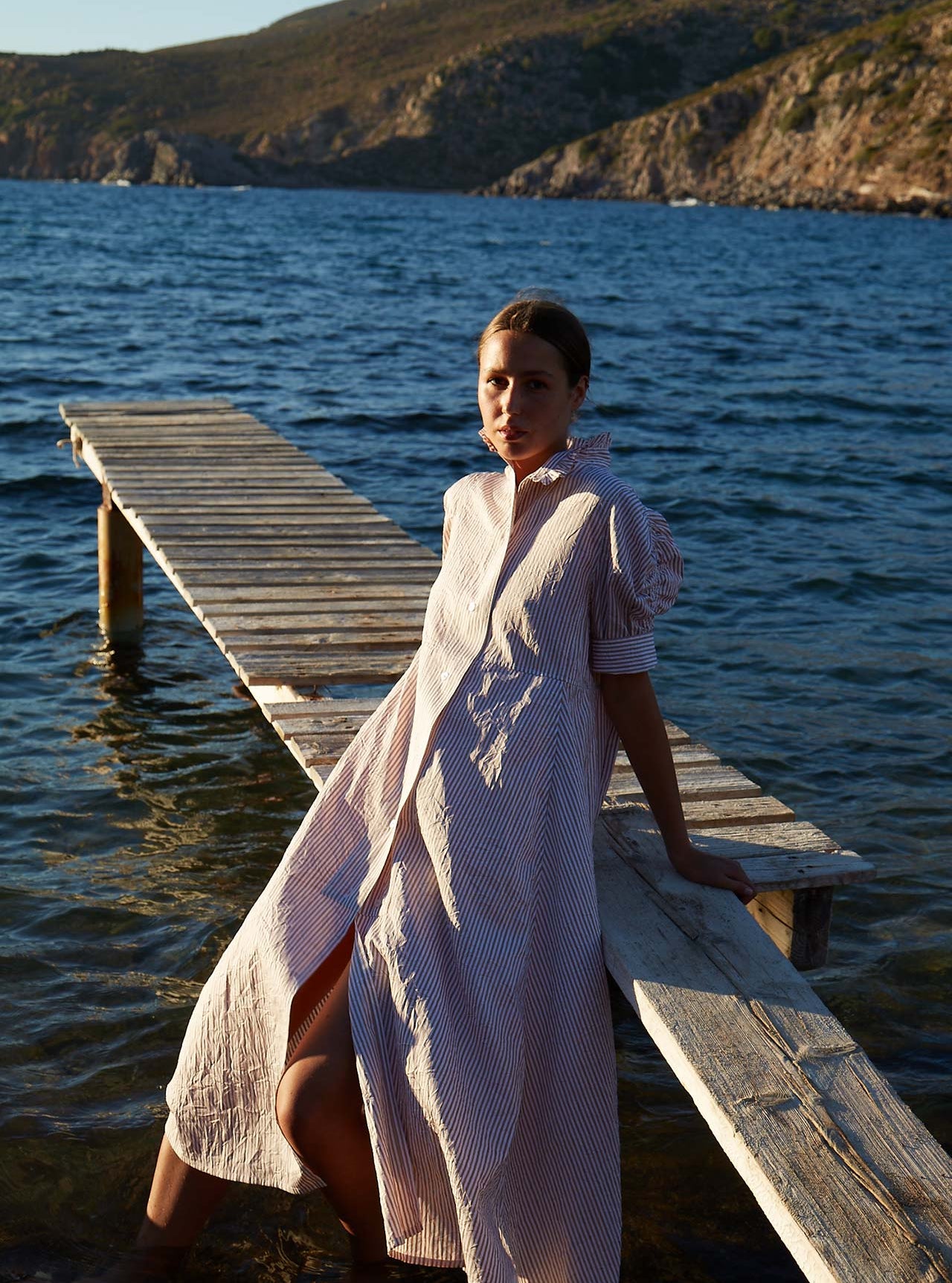 An image of the Venetia dress from the lookbook photographed by Stéphane Gautronneau