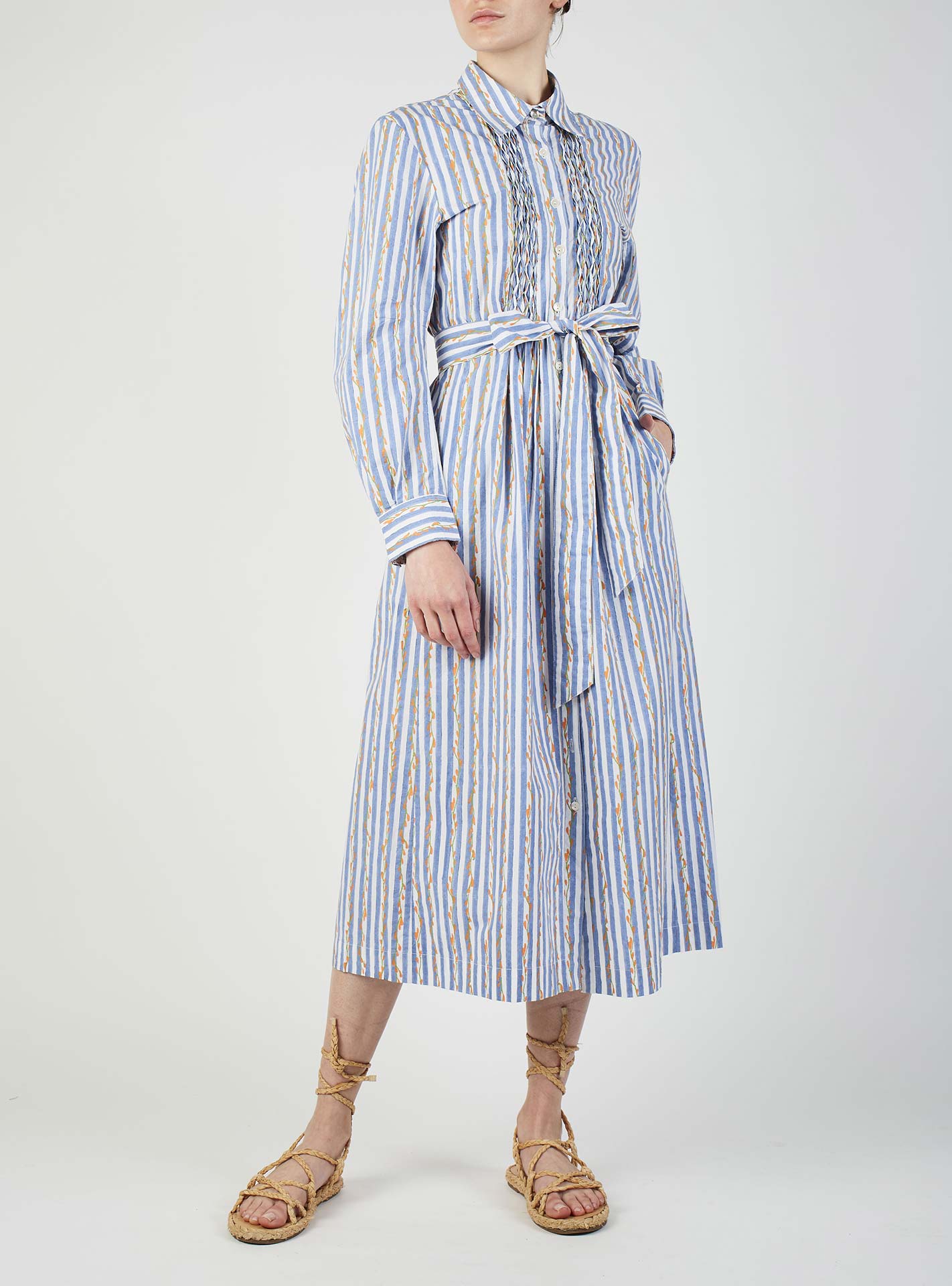 Zara striped deals tunic dress