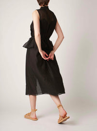 Yordana Dress - Rose Petals - Black