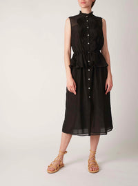 Yordana Dress - Rose Petals - Black