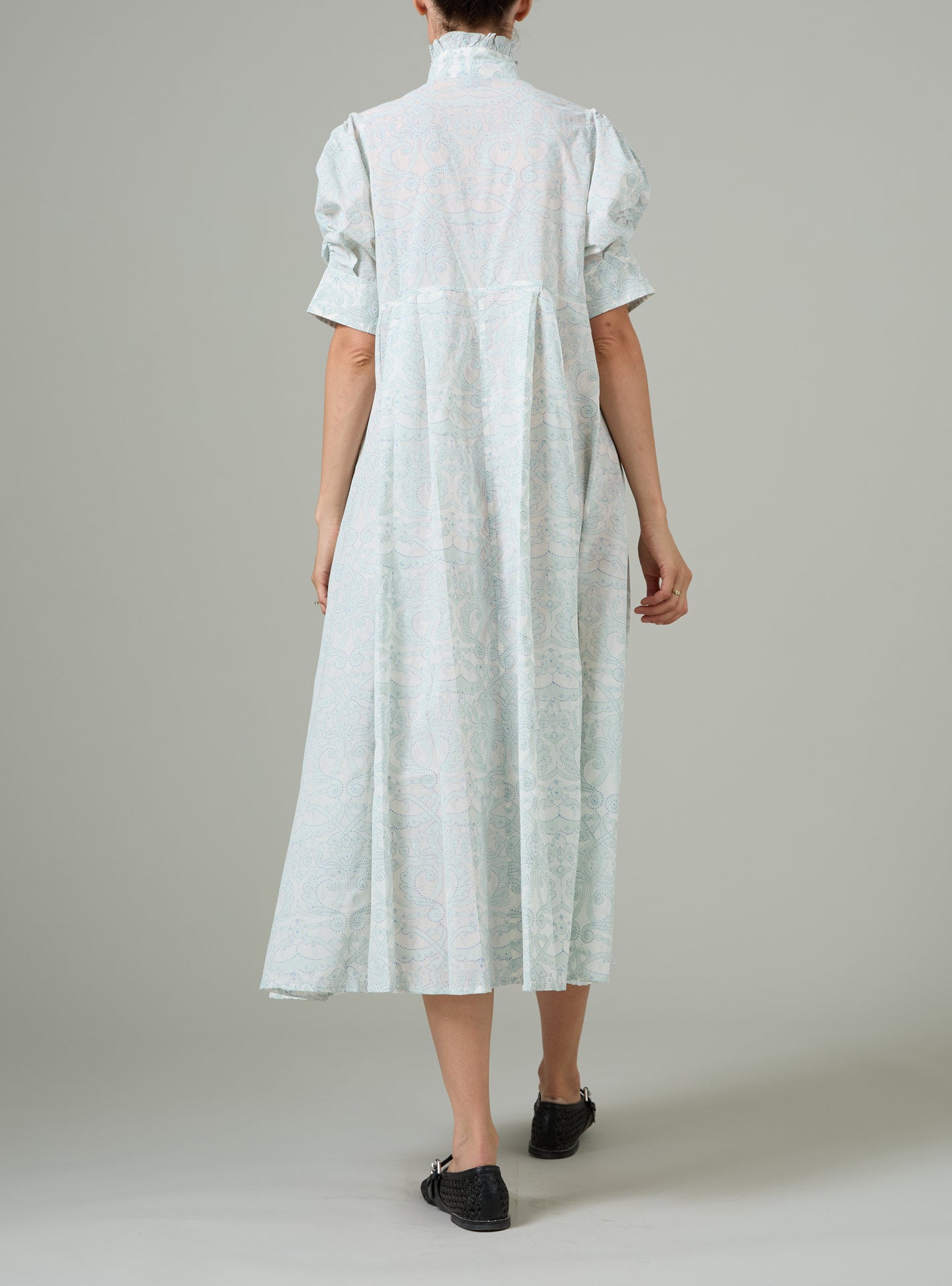 ⭐︎専用⭐︎dressprodaction w265 Venetia Dress - Elizabethan Block Print - Mint – Thierry Colson