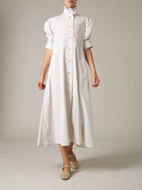 Venetia Dress - Lady Poplin - Turtle Dove