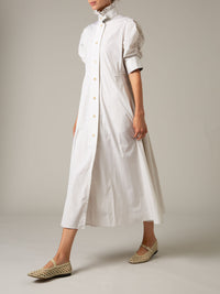 Venetia Dress - Lady Poplin - Turtle Dove