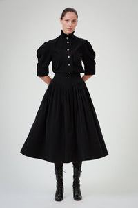 Vita Blouse - Tirolean Cord - Black