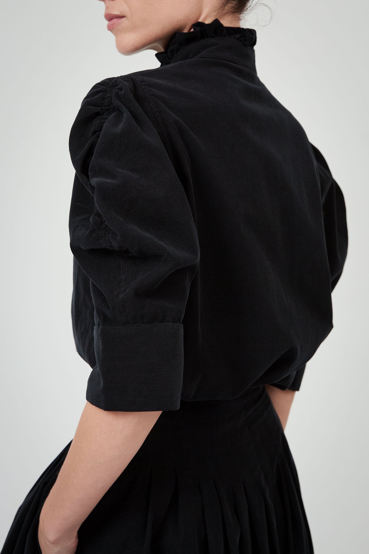 Vita Blouse - Tirolean Cord - Black