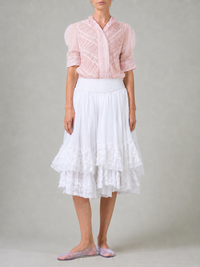 Vita Shirt - Lotus Pink - Gilded Age Ruffles