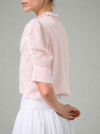 Vita Shirt - Lotus Pink - Gilded Age Ruffles