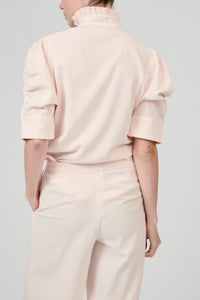 Vita Short Sleeves Shirt - Peony Pink - Plain Corduroy