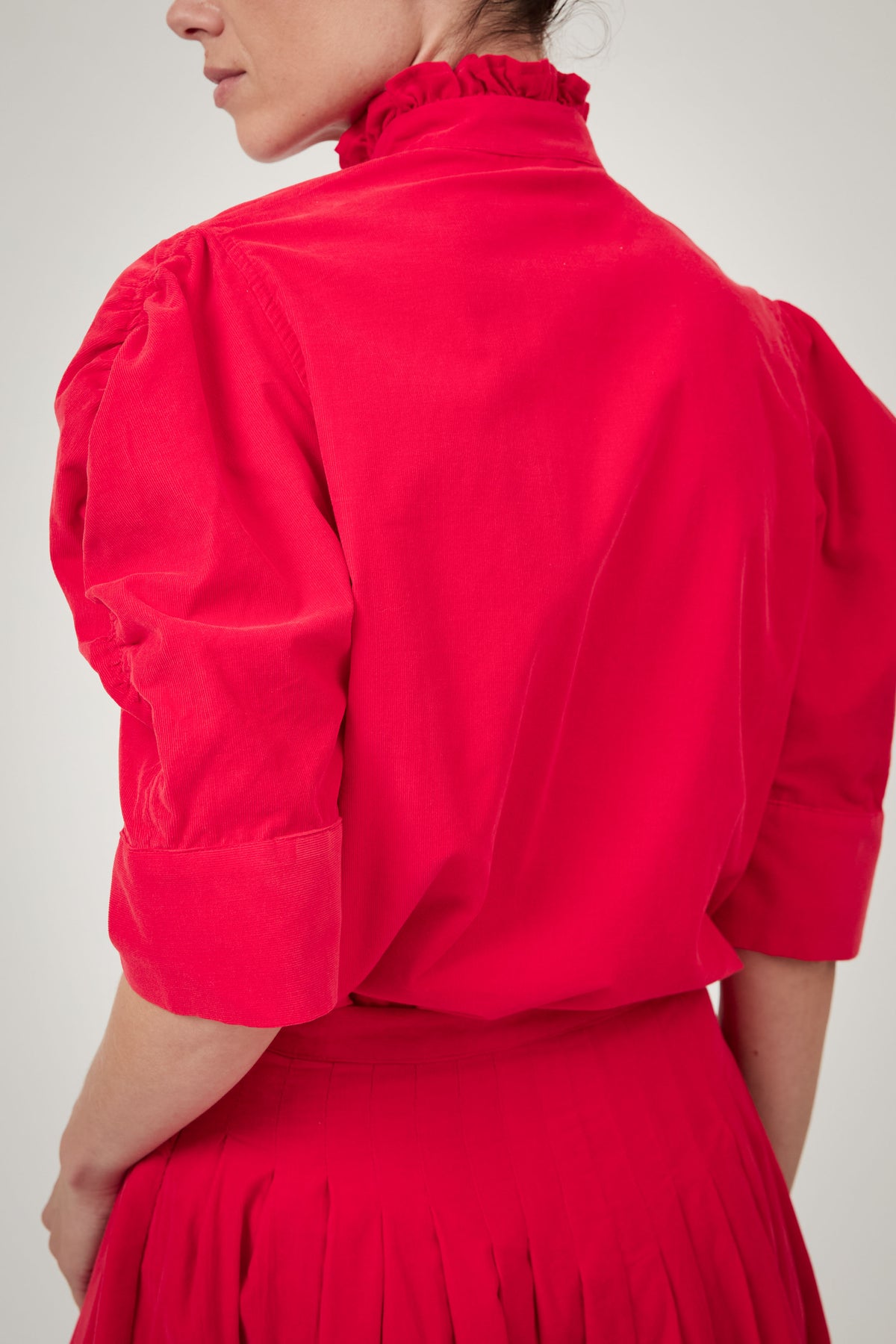 Vita Blouse - Tirolean Cord - Red
