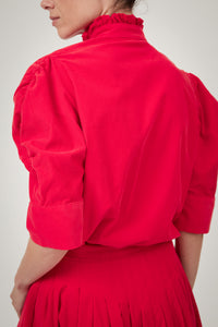 Vita Blouse - Tirolean Cord - Red