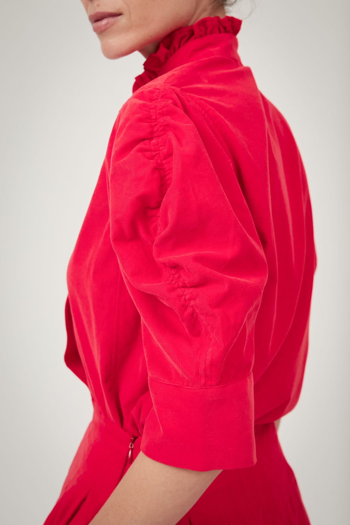 Vita Blouse - Tirolean Cord - Red