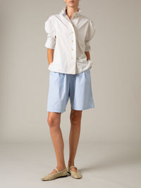 Vita Blouse - Lady Poplin - Turtle Dove