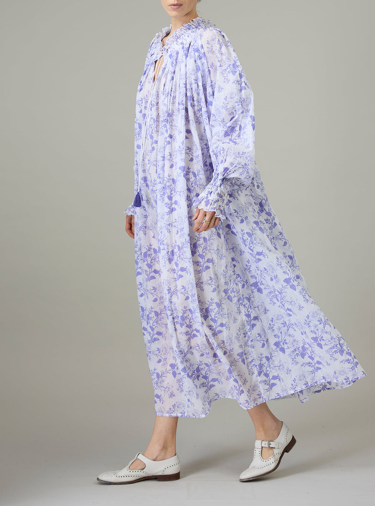 Vladia Dress - Chintz - Lavender