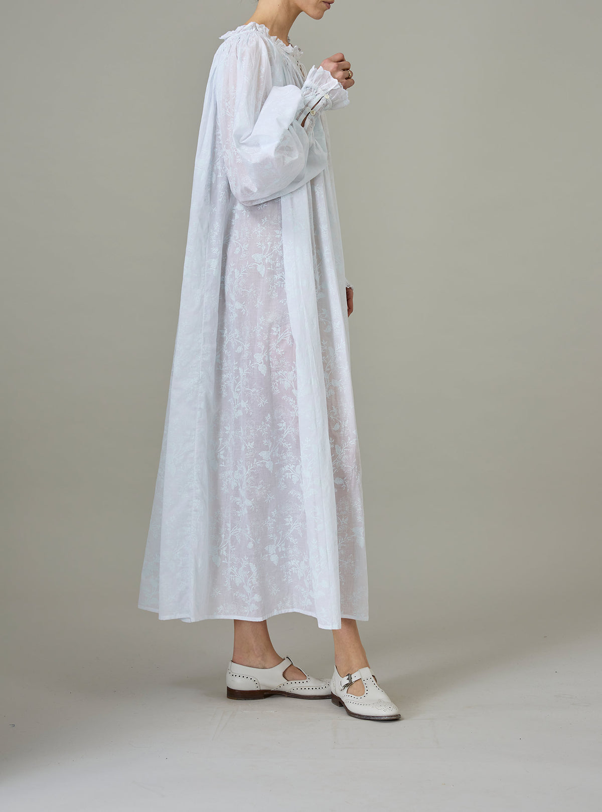 Vladia Chintz - Robe - Blanc ou Lavande