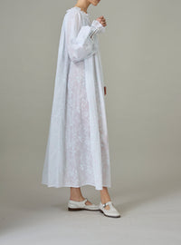 Vladia Chintz - Robe - Blanc ou Lavande