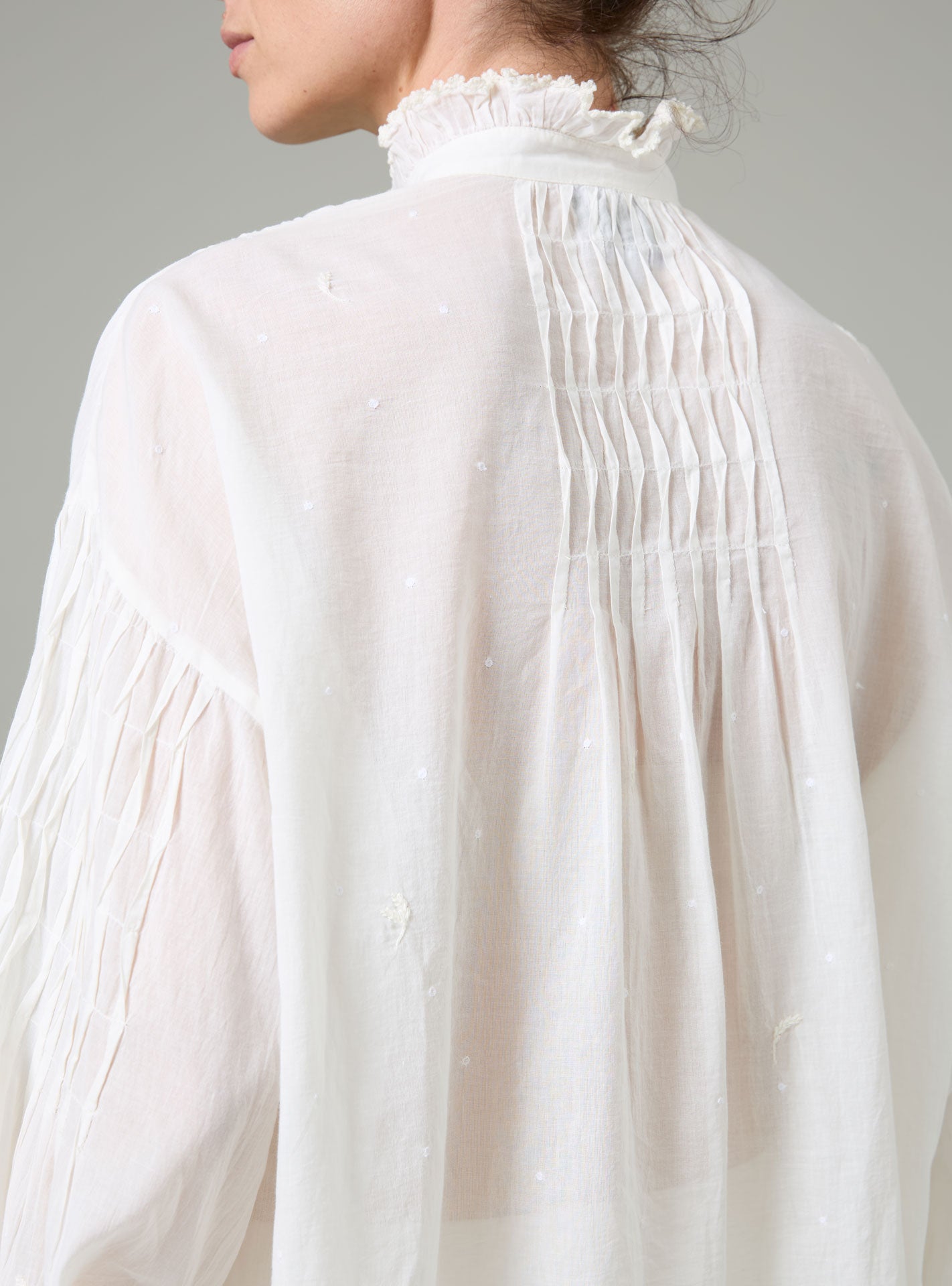louren soft tie blouse 新品未使用 Liv Mock Neck Tie Blouse | Greylin Collection