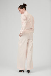 Wind Long Sleeves Shirt - Peony Pink - Plain Corduroy