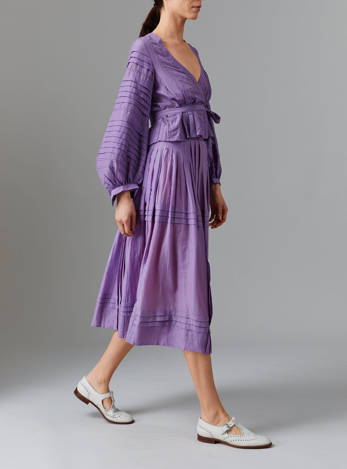 Zazou Skirt - Optical Pleats - Wisteria