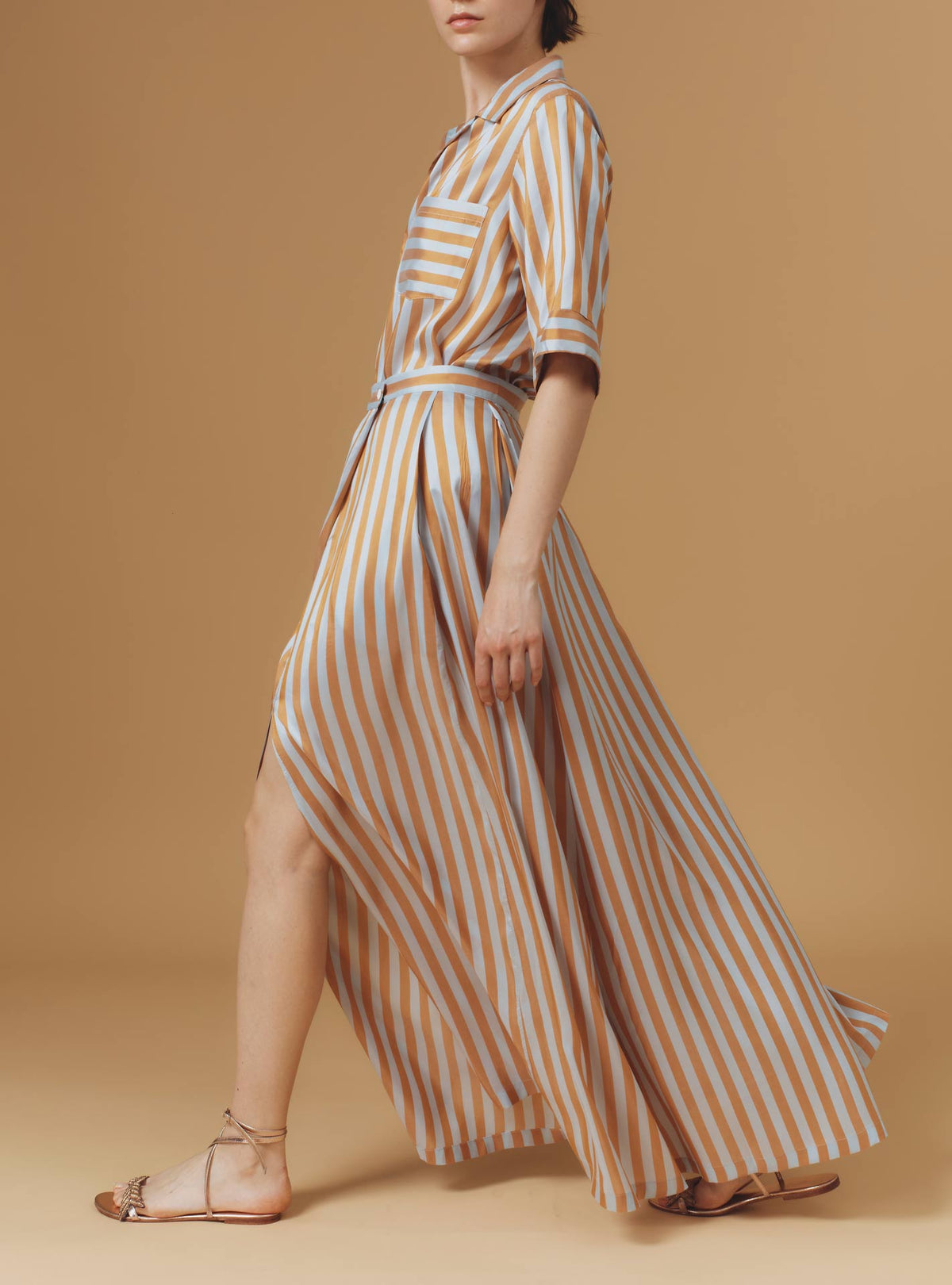 Silvana Skirt - Bouboulina Stripes - Brandy