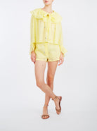 Front view Back view Dauphine Sweet Lemon blouse by Thierry Colson
