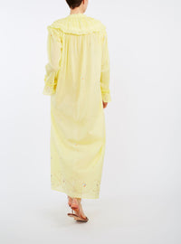 Back view Dauphine sweet lemon dress by Thierry Colson 