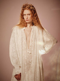 Vladia Chintz White Dress by Thierry Colson - photographed by Stéphane Gautronneau