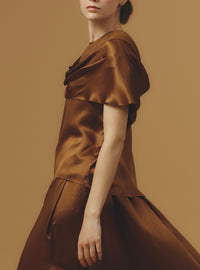 Zizi Top - Silk - Copper